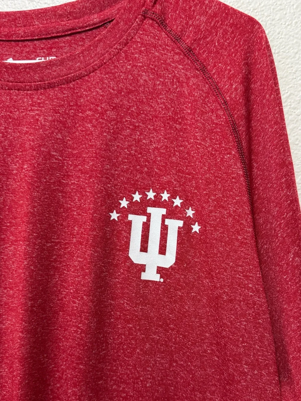 adidas red heathered
